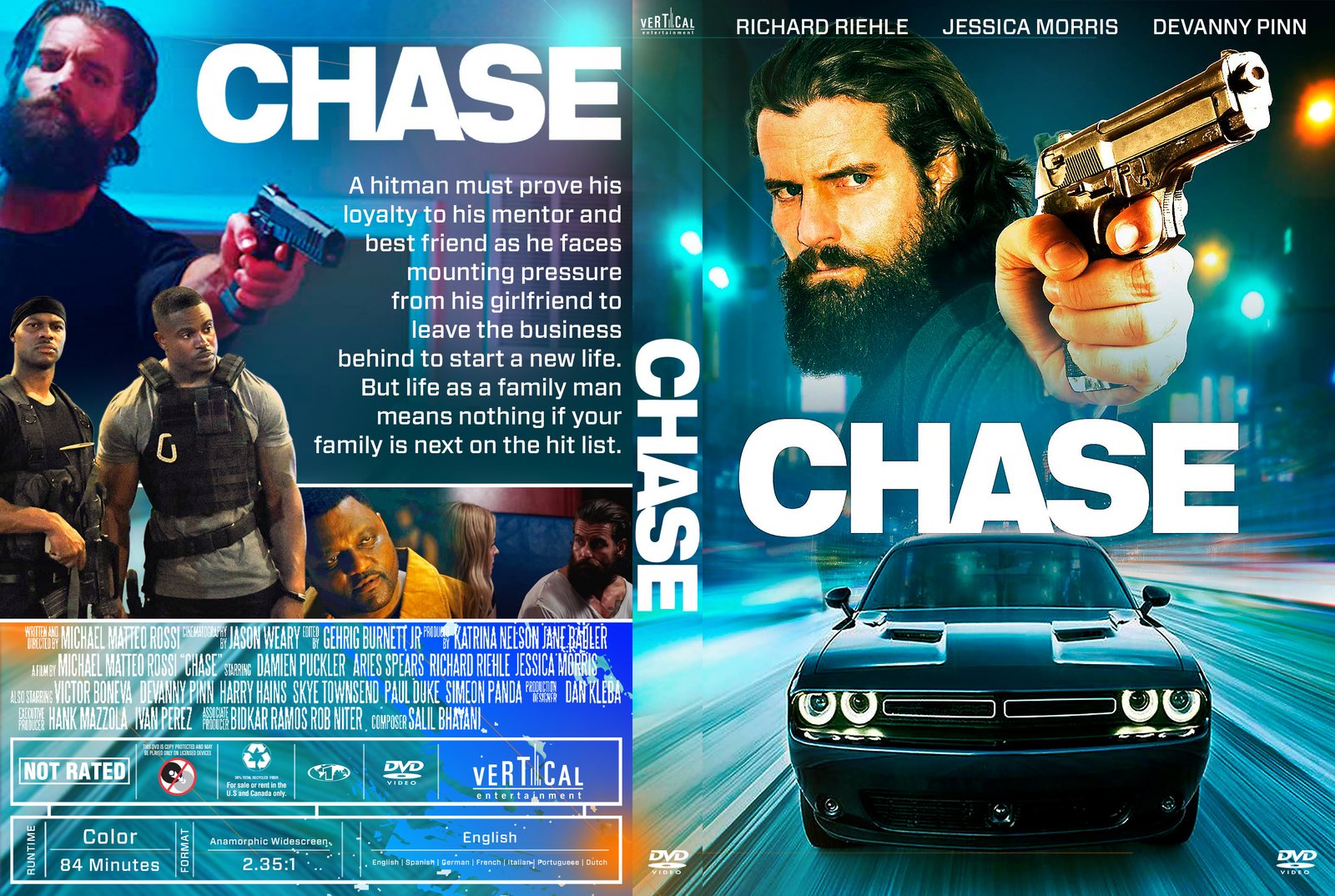 CHASE — Feature Film DVD Distribution Artwork